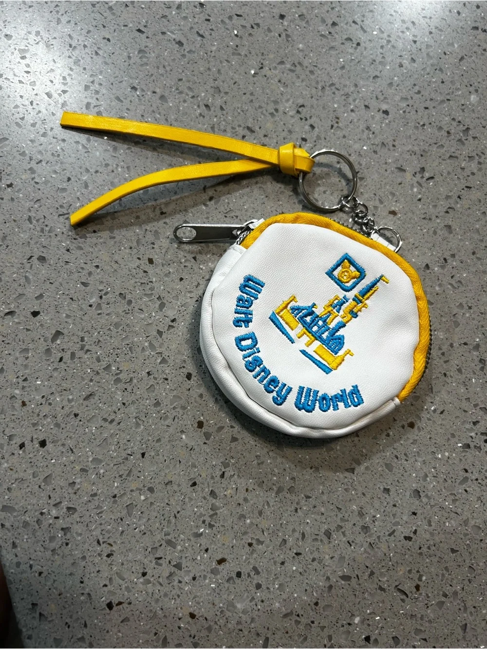 Disney Parks Vault Collection Walt Disney World coin purse keychain